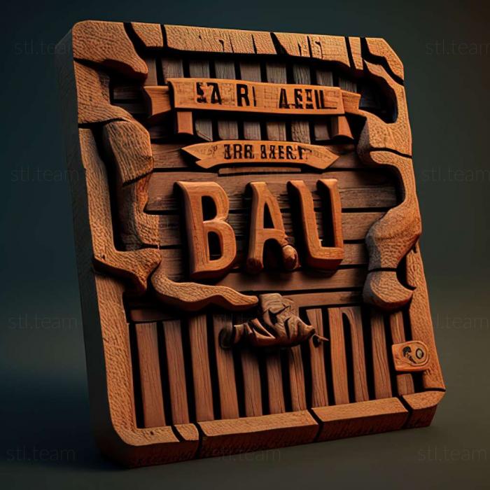 3D model Road Rash Jail Break game (STL)